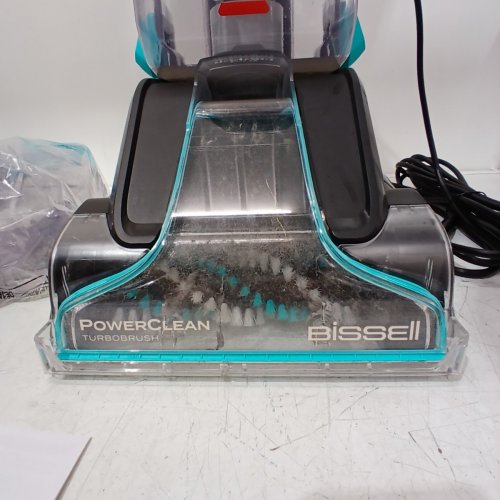 BISSELL POWERCLEAN TURBOBRUSH PET UPRIGHT CARPET CLEANER, POWERFUL & LIGHTWEIGHT - 120V - BLUE (MODEL: 3938C) image 5