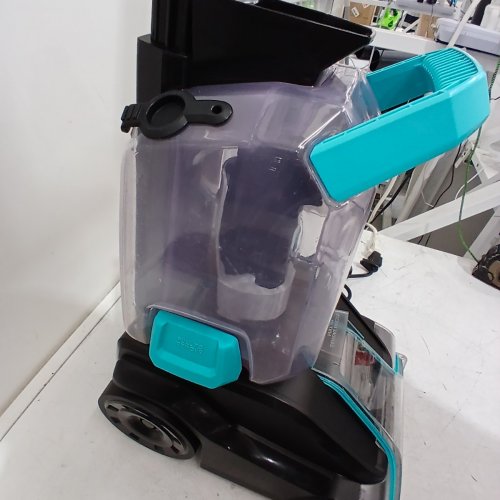 BISSELL POWERCLEAN TURBOBRUSH PET UPRIGHT CARPET CLEANER, POWERFUL & LIGHTWEIGHT - 120V - BLUE (MODEL: 3938C) image 7