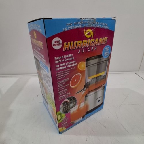 HURRICANE CORDLESS RECHARGEABLE FRUIT JUICER - 45W - GRAY (MODEL: 6268FE/23086) image 6