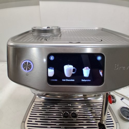 BREVILLE ORACLE JET ESPRESSO MACHINE - BRUSHED STAINLESS STEEL (MODEL: BES985) image 4