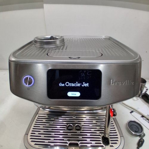 BREVILLE ORACLE JET ESPRESSO MACHINE - BRUSHED STAINLESS STEEL (MODEL: BES985) image 6