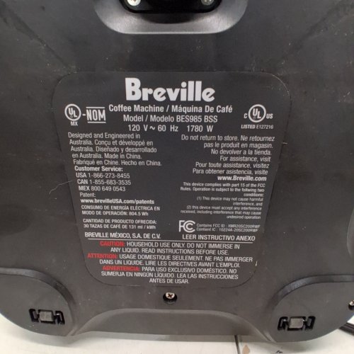 BREVILLE ORACLE JET ESPRESSO MACHINE - BRUSHED STAINLESS STEEL (MODEL: BES985) image 15