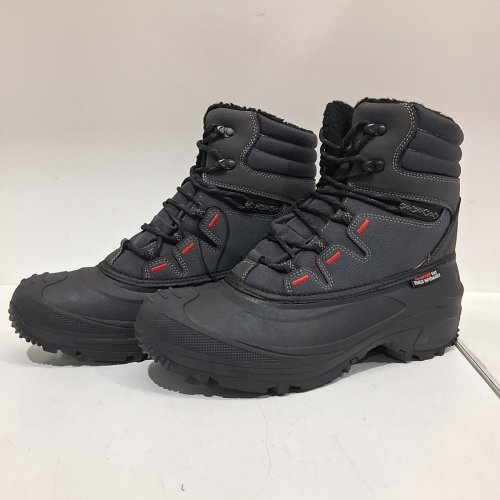 MEN'S OZARK TRAIL INSULATED WATERPROOF BOOTS - SIZE 11 - BLAC/RED (STYLE: 10JAIMEW25) image 3