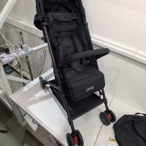 PYLE JOVIAL LIGHTWEIGHT FOLDING BABY STROLLER - BLACK (MODEL: CA-JPC20BK) image 4