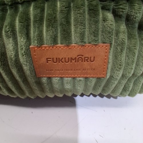 FUKUMARU ORTHOPEDIC WATERPROOF AND WASHABLE PET BED SOFA - 27" - GREEN image 2