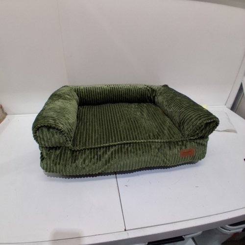 FUKUMARU ORTHOPEDIC WATERPROOF AND WASHABLE PET BED SOFA - 27" - GREEN image 3
