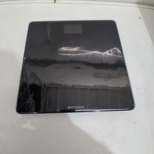 WITHINGS BLUETOOTH SMART SCALE WITH SEGMENTAL BODY COMPOSITION ANALYSIS, BODY WEIGHT & VASCULAR AGE, VISCERAL FAT, HEART RATE MONITORING - BLACK (MODEL: WBS08-BLACK-ALL-ROW) image 4