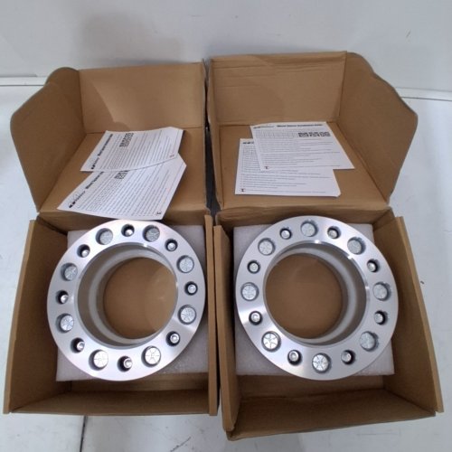 4PK GASUPPLY WHEEL SPACERS - 8" X 6.5" X 1.5" - COMPATIBLE WITH 1994 TO 2011 DODGE RAM image 2