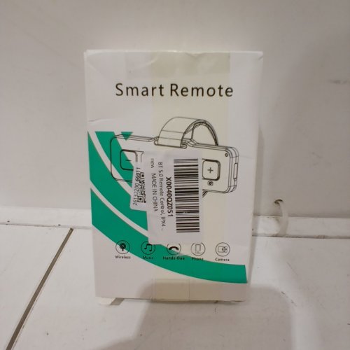 SMART REMOTE CONTROL WITH WEARABLE STRAP - BLUETOOTH 5.0, IPX4 - BLACK image 5