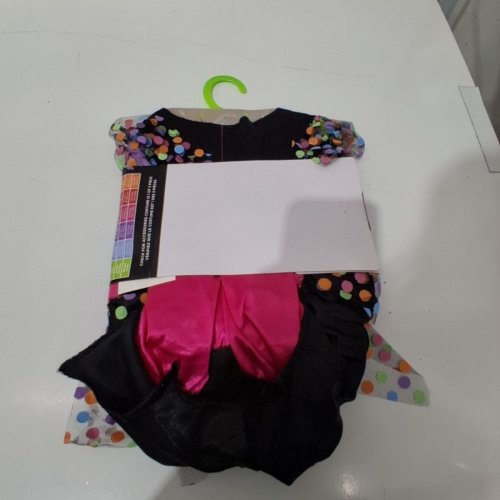 2PC GIRL'S GOODMARK POLKA DOT WITCH COSTUME - 2T - MULTICOLOUR (STYLE: CA34682) image 3