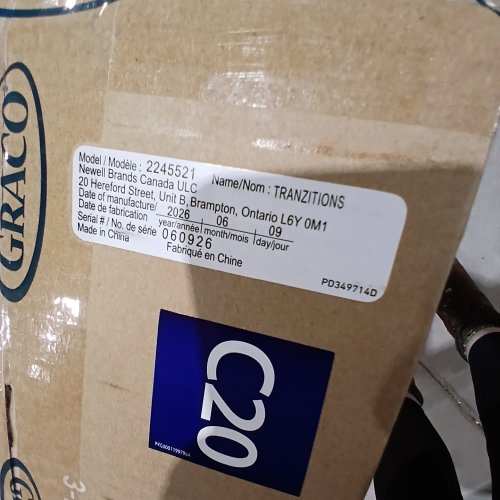 GRACO TRANZITIONS 3-IN-1 HARNESS BOOSTER CAR SEAT - BLACK (MODEL: 2245521) image 2