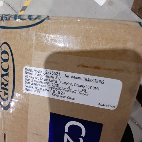 GRACO TRANZITIONS 3-IN-1 HARNESS BOOSTER CAR SEAT - BLACK (MODEL: 2245521) image 3