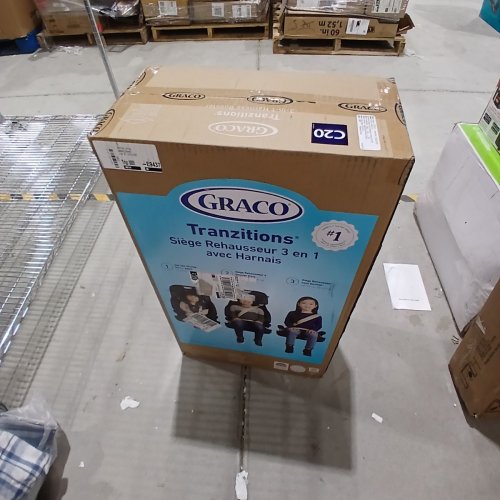 GRACO TRANZITIONS 3-IN-1 HARNESS BOOSTER CAR SEAT - BLACK (MODEL: 2245521) image 4