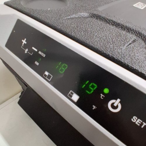 EUHOMY ELECTRIC COOLER PORTABLE FREEZER WITH APP CONTROL - 12V - 53QT(50L) - BLACK (MODEL: CF024-35BL-CAEH) image 2