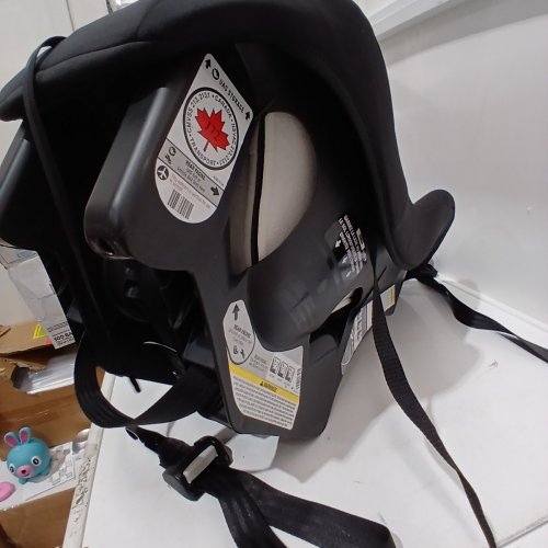 COSCO SCENERA 5-POINT HARNESS INFANT CAR SEAT WITH CUP HOLDER - 40LBS MAX - BLACK (MODEL: ‎22183C-KOT) image 5