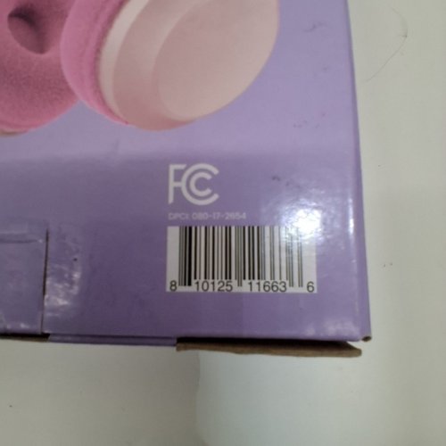 KIDS GEMS BLUETOOTH WIRELESS CAT EAR HEADPHONES - PINK image 4