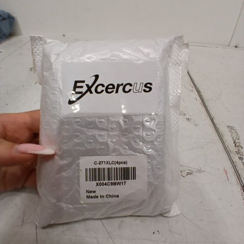 4PK EXCERCUS INK CARTRIDGES - XL - CYAN (MODEL: C-271XL) image 2