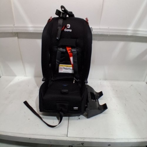 DIONO RADIAN 3R 3-IN-1 CONVERTIBLE REAR/FORWARD FACING CAR SEAT FOR UPTO 10 YEARS - 120LBS MAX/.CAP - JET BLACK (MODEL: 50620-NA-01) image 7