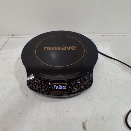 NUWAVE GOLD PRO PRECISION INDUCTION COOKTOP - 12” HEAT-RESISTANT COOKING SURFACE - 1500W - BLACK (MODEL: 30292LW) image 2