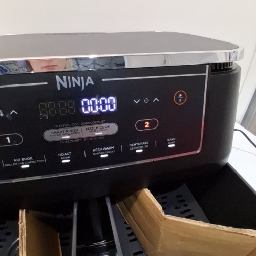 NINJA FOODI 6-IN-1 DUALZONE XL AIR FRYER, 2 INDEPENDENT BASKETS - 10QT./XL - BLACK (MODEL: DZ302C) image 3