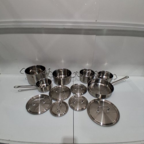 12PC ZWILLING STAINLESS STEEL COOKWARE SET - SILVER (MODEL: 40901-008) image 3