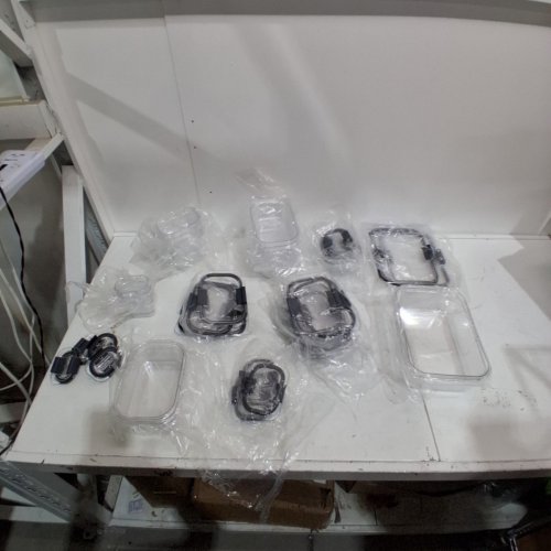44PC RUBBERMAID BRILLIANCE FOOD STORAGE CONTAINERS WITH LIDS - CLEAR (MODEL: 2108389) image 2