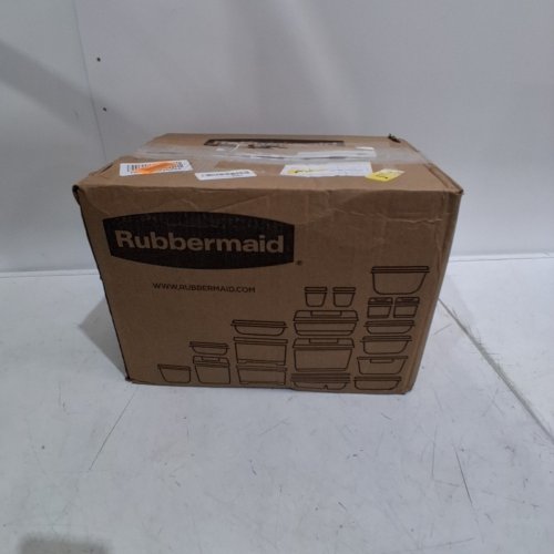 44PC RUBBERMAID BRILLIANCE FOOD STORAGE CONTAINERS WITH LIDS - CLEAR (MODEL: 2108389) image 6