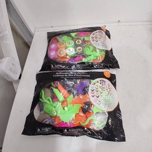 2 (88PC) ASSORTED HALLOWEEN PARTY FAVOURS - MULTICOLOUR (176PC TOTAL) image 2