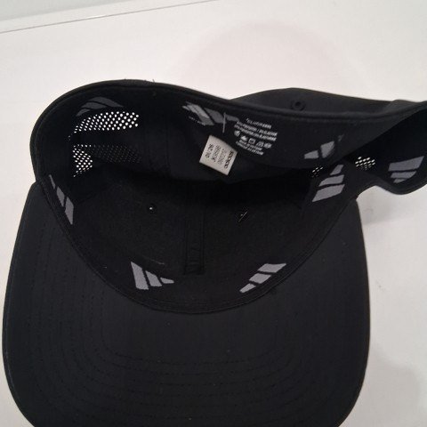 UNISEX ADIDAS GOLF PERFORMANCE CRESTABLE HAT - LARGE/EXTRA LARGE - BLACK (STYLE: 1862772) image 3