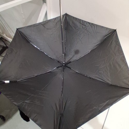 CANOPI BY SHED RAIN FOLDING MINI COMPACT UMBRELLA - BLACK (STYLE: 1070) image 3