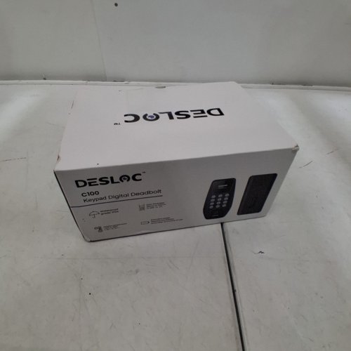 DESLOC SMART LOCK C100 PLUS WI-FI SMART FRONT DOOR LOCK - WATERPROOF, APP REMOTE CONTROL, AUTO LOCK, KEYLESS ENTRY DEADBOLT, 100 ANTI-PEEP PIN CODES - BLACK (MODEL: C100PLUS) image 6