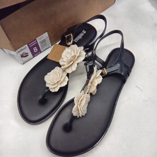 WOMEN'S MELISSA SOLAR SPRINGTIME SANDAL - SIZE 8 - BLACK (STYLE: 1984148) image 2