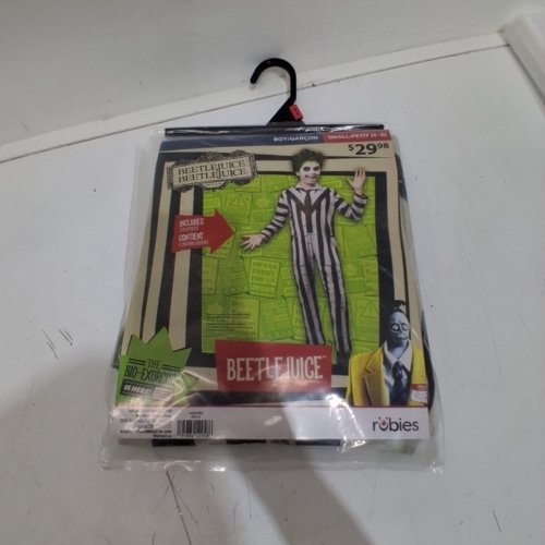 BOYS RUBIES BEETLEJUICE COSTUME - SMALL (4-6) - WHITE/BLACK (STYLE: 1001534) image 3