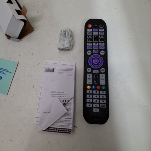 ONN. 6-DEVICE UNIVERSAL REMOTE CONTROL - COMPATIBLE WITH ALL MAJOR BRANDS - BLACK image 3