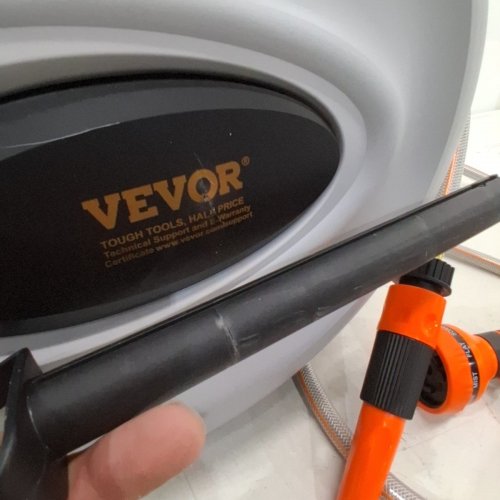 VEVOR RETRACTABLE HOSE REEL - 100FT - GREY (MODEL: HL-XW30) image 3