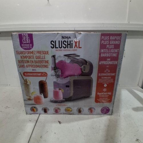 NINJA SLUSHI XL FROZEN DRINK MAKER - 128 OZ - PINK VIOLET (MODEL: FS601CPK1) image 8