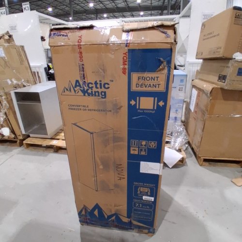 ARCTIC KING 2-IN-1 UPRIGHT FREEZER - WHITE - 7.1 CU. FT. - 22" (MODEL: ARU07B3AWW) image 3