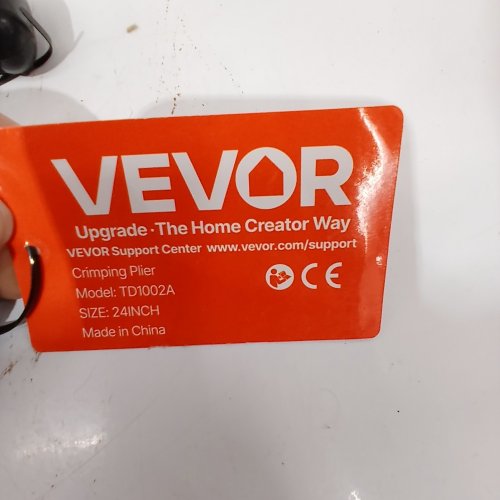 VEVOR HAND SWAGER WIRE CRIMPING PLIER - 24" - ORANGE (MODEL: TD1002A) image 3