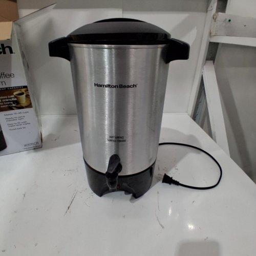 HAMILTON BEACH COFFEE URN - 45 CUP CAPACITY - STAINLESS STEEL (MODEL: 40515CR) image 3