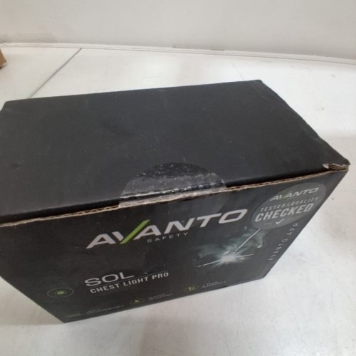 AVANTO SAFETY SOLX1 CHEST LIGHT PRO - 500LM - 2 LIGHT MODES - BLACK image 3
