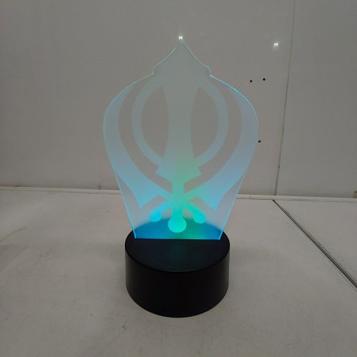 3D CROWN LIGHT UP RGB SIGN image 3