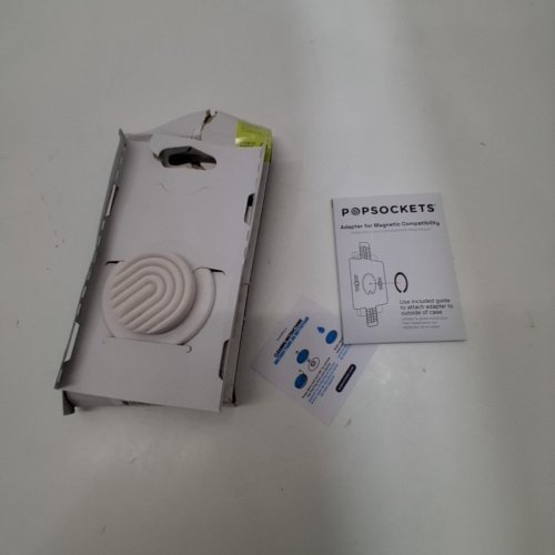 POPSOCKETS MAGNETIC POPGRIP AND STAND FOR MAGSAFE WITH ADAPTER - COCO CURVES image 2