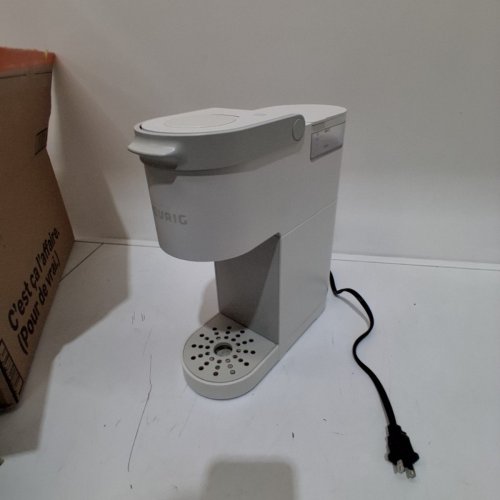 KEURIG K-MINI SINGLE SERVE HOT COFFE MAKER BREWER - 120V - 60HZ - 1520W - 12OZ - WARM STONE (MODEL: K-I K21/K-MINI V2) image 3