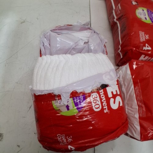 126PK HUGGIES LITTLE MOVERS DIAPERS - SIZE 4 (MODEL: 56601) image 4