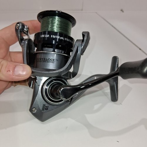 BPS FORMULA SPINNING REEL - 5:0:1 RATIO - SIZE 30 -BLACK/SIVER (MODEL: FMA30) image 3