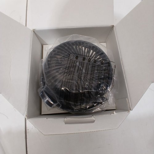 MOMCOZY PORTABLE STROLLER FAN - 8000MAH 27H ULTRA-LONG BATTERY LIFE - 4 SPEED - BLACK (MODEL: PF01) image 2