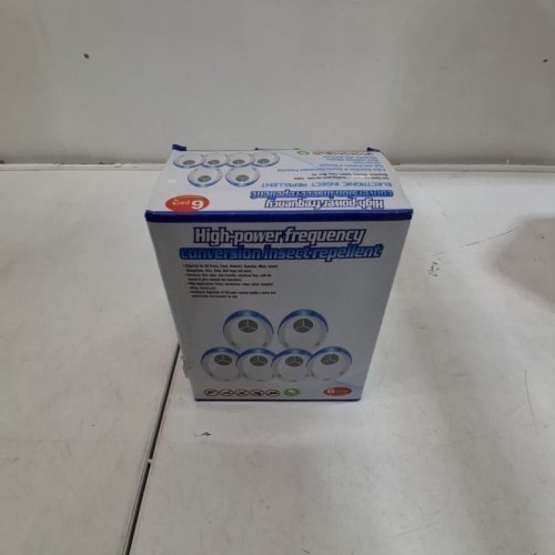 6PK ULTRASONIC PEST REPELLER - UP TO 1300 SQ. FT - 5W - WHITE image 7