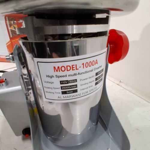 LEJIEYIN ELECTRIC GRAIN GRINDER SPICE GRAIN MILL WITH OVERLOAD PROTECTION - 1000G\25000RPM - STAINLESS STEEL (MODEL: MODEL-1000A) image 3