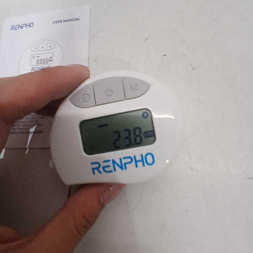 RENPHO SMART BODY MEASURE, BLUETHOOTH, WHITE, (MODEL: RF-BMF01) image 3