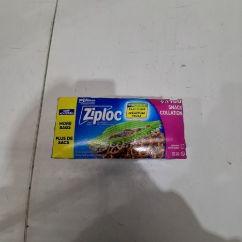 100PK ZIPLOC SNACK STORAGE BAGS - 1.5 QT image 2